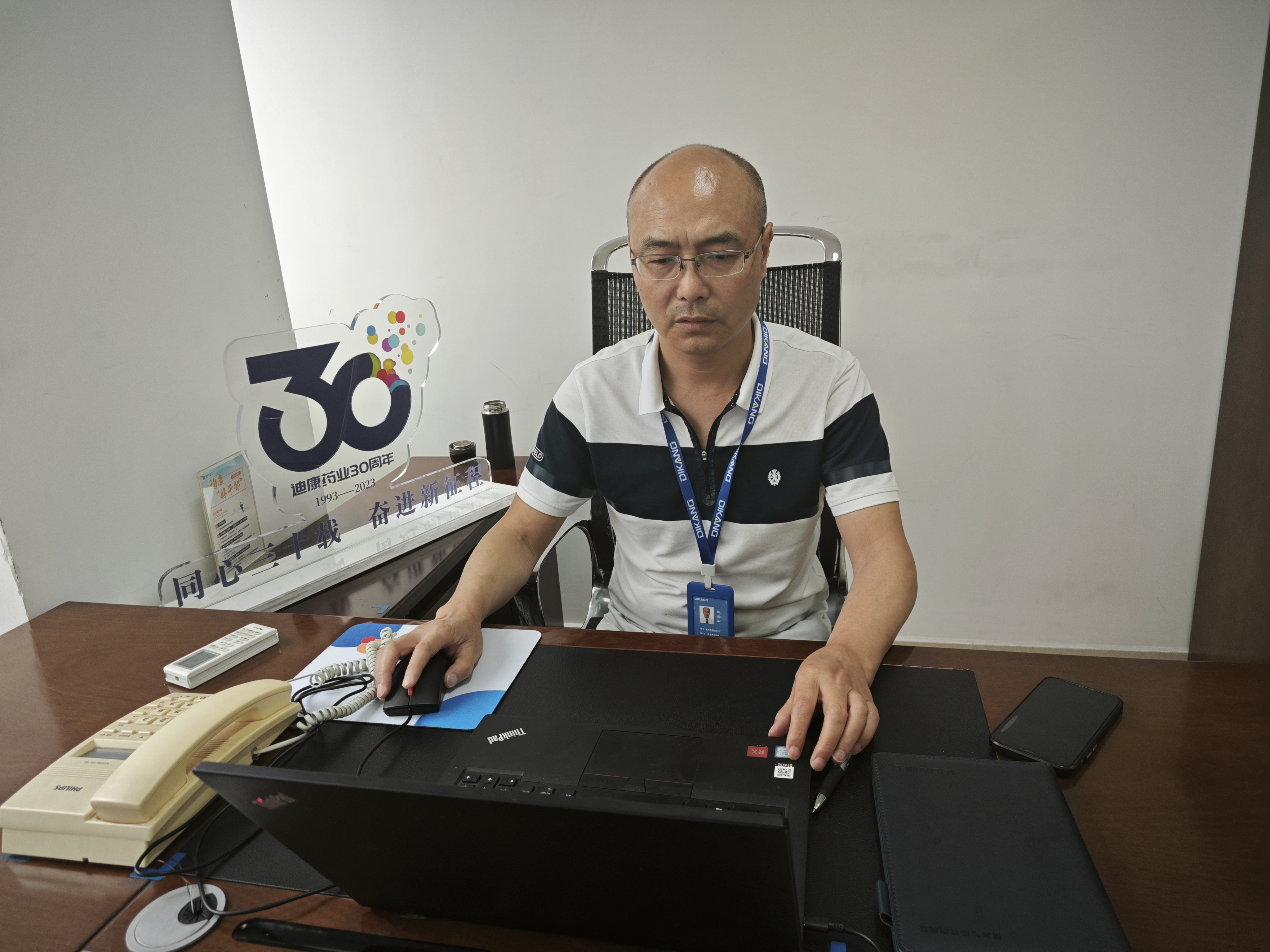 【jxf吉祥坊30周年人物专访】同心30载 偕行迪康人——（九）张爱军：严把质量关 守护迪康“良心制造”